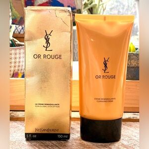 Yves Saint Laurent (YSL) Or Rouge Cleansing Cream, 5 oz., NIB